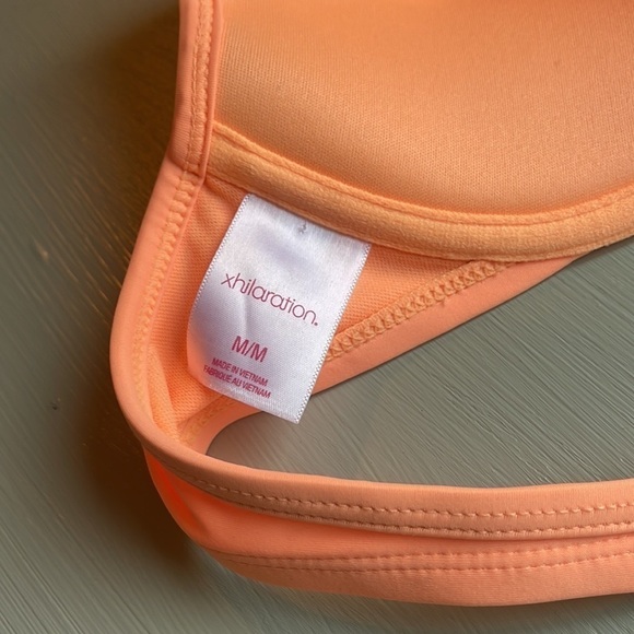 XHILARATION BRIGHT ORANGE BIKINI TOP - Picture 5 of 5